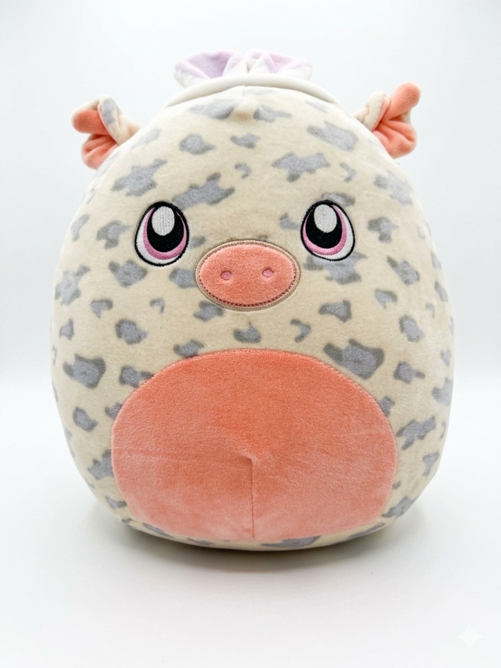 Squishmallow Rosie The Spotted Pig with Bunny Ears